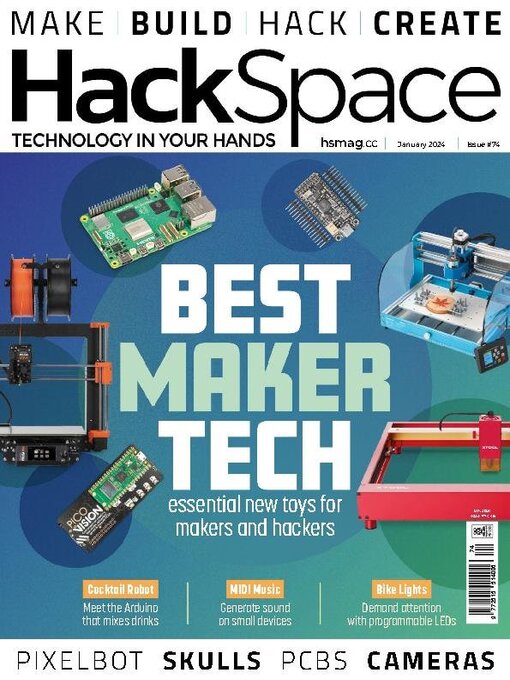 Title details for HackSpace by Raspberry Pi - Available